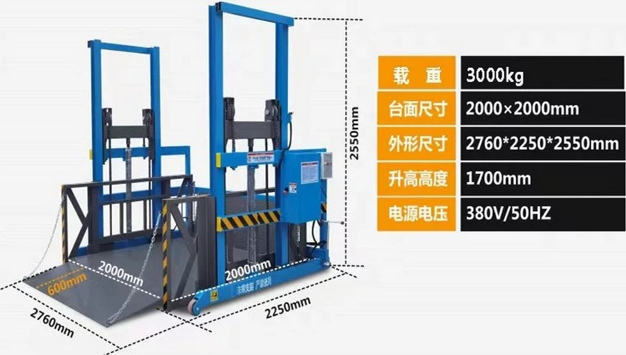 3噸移動式裝卸平臺